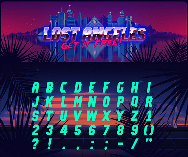 Lost Angeles (FREE FONT)