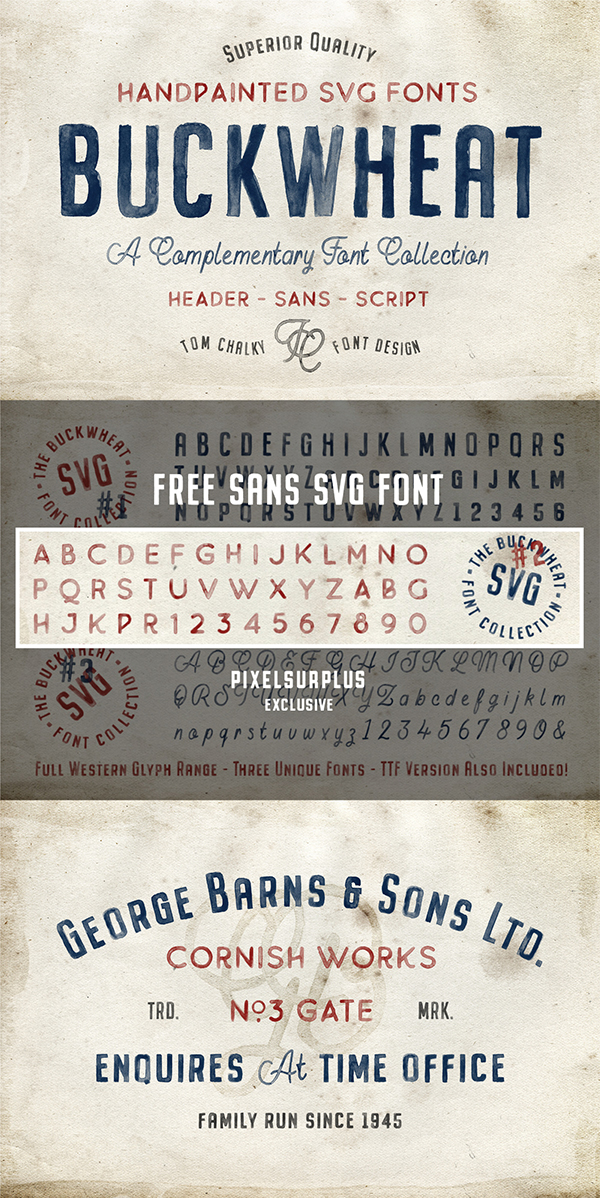 Awesome Handpainted Free Font