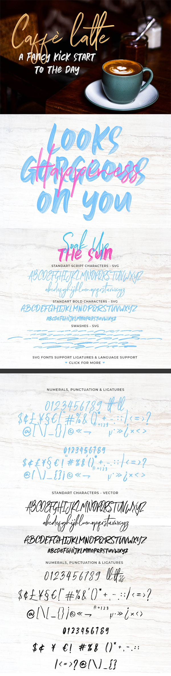 Soak Up The Sun Font Duo + SVG