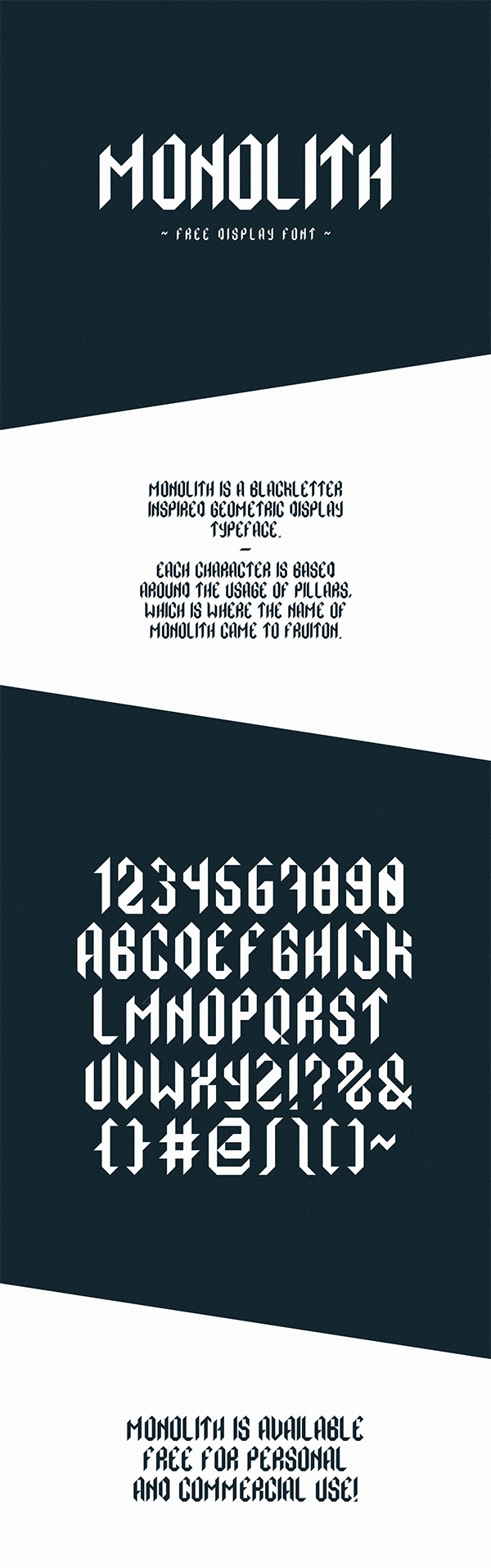 Monolith | Free Typeface