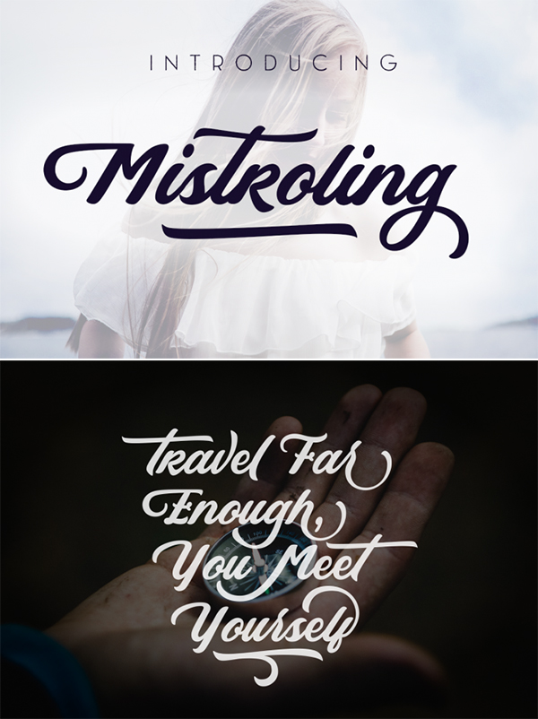 Free Mistroling Font
