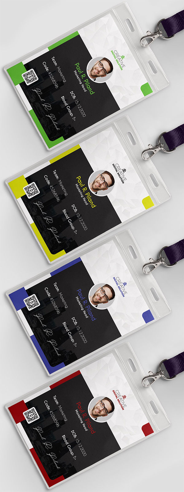 Office ID Card Design