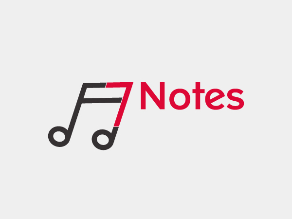 7Notes Logo Design