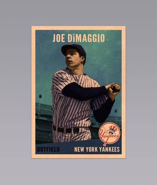 Tutorial For Designing A Vintage Baseball Card In Photoshop