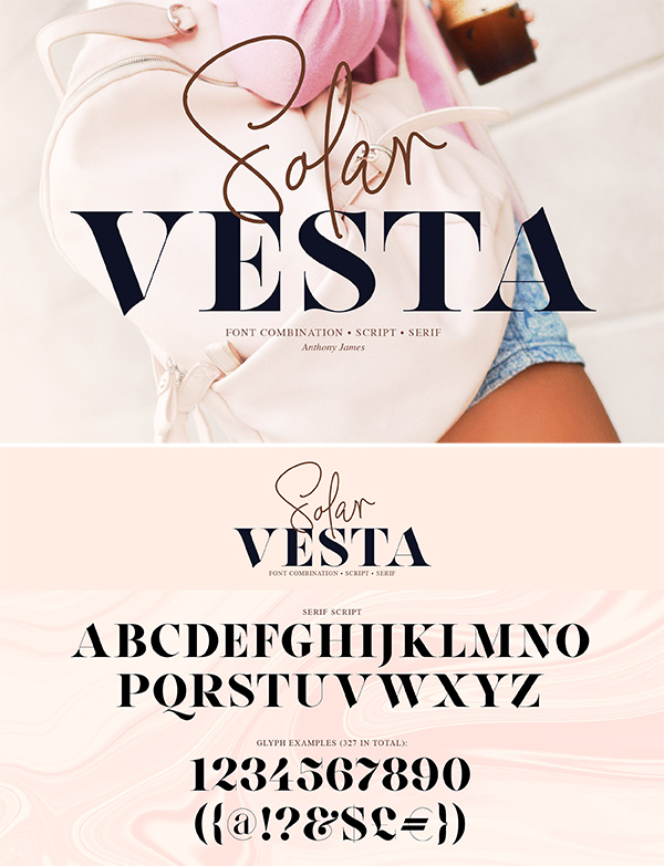 Solar Vesta | Font Collection