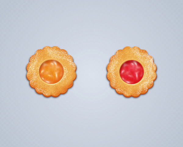How to Draw Yummy Jam Cookies in Adobe Illustrator