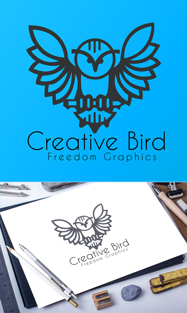 Creative Bird Logo Design