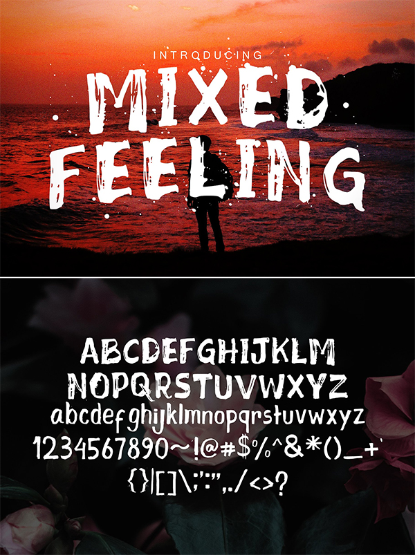 Mixed Feeling Font