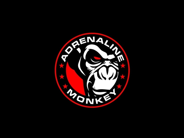 Adrenaline Monkey Loogo Design