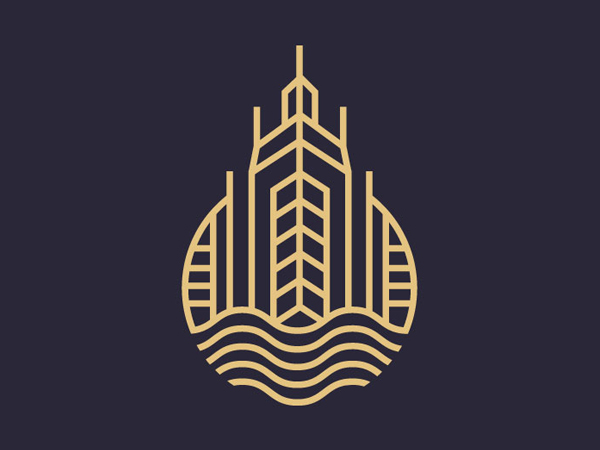 Lake Tower Logo Design