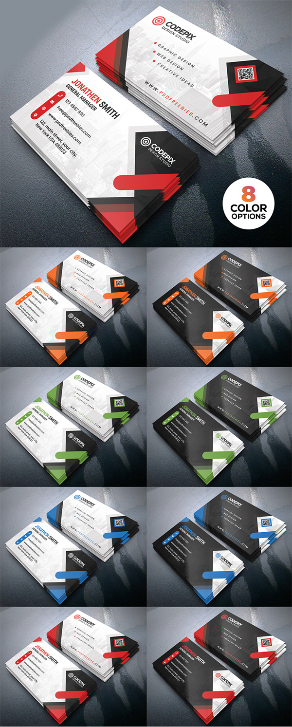 Business Cards Design Templates PSD