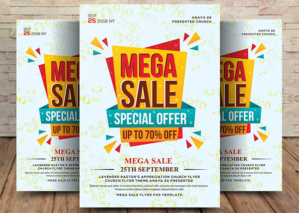 Mega Sale Flyer