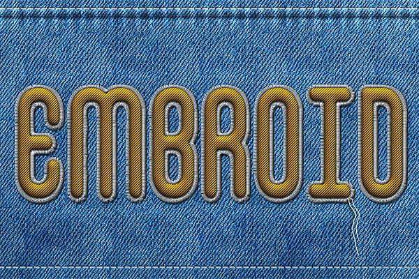 How to Create a Realistic Embroidery Text Effect in Adobe Photoshop