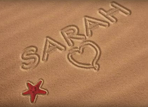 How To Write A Name In Sand Using Photoshop Video Tutorial