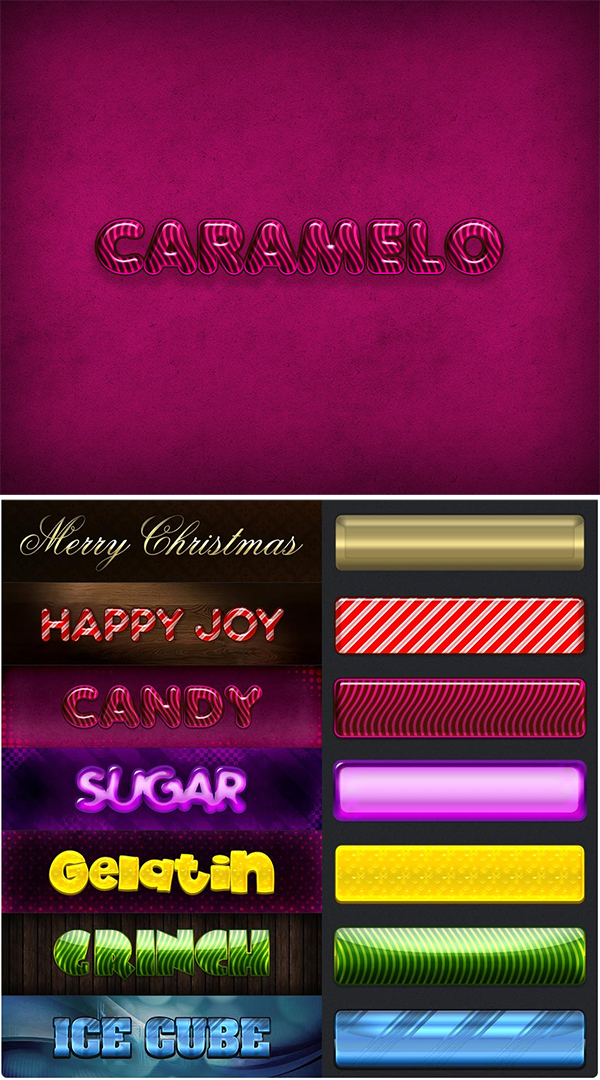 Create a Candy Flavored Text Effect in Photoshop