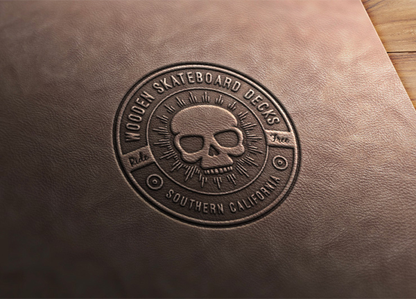 How to Create a Leather Stamp Logo Mockup in Adobe Photoshop