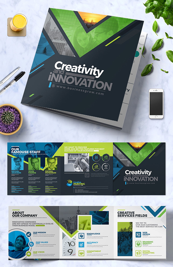 Creative Brochure Template Design