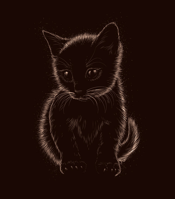 How to Create a Soft, Furry Kitten in Adobe Illustrator