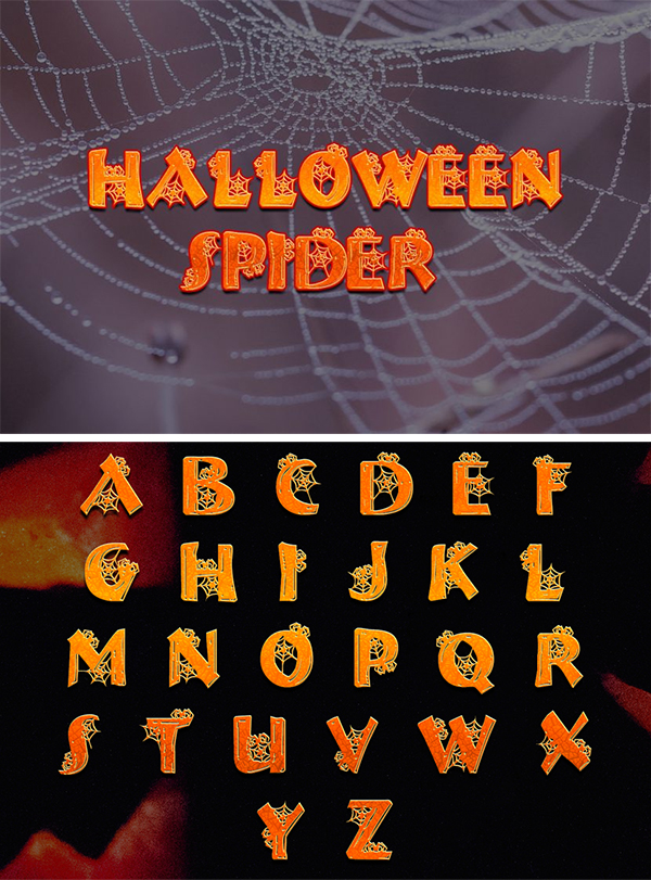Halloween Spider Free Font