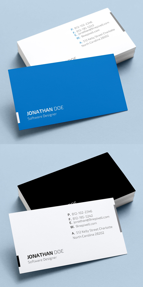 Microsoft Word Business Cards