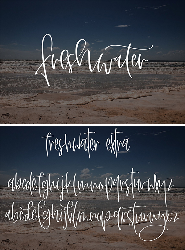 Freshwater Script Font
