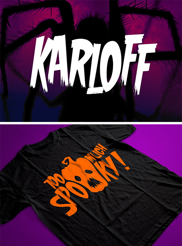 Karloff - Halloween Horror Font