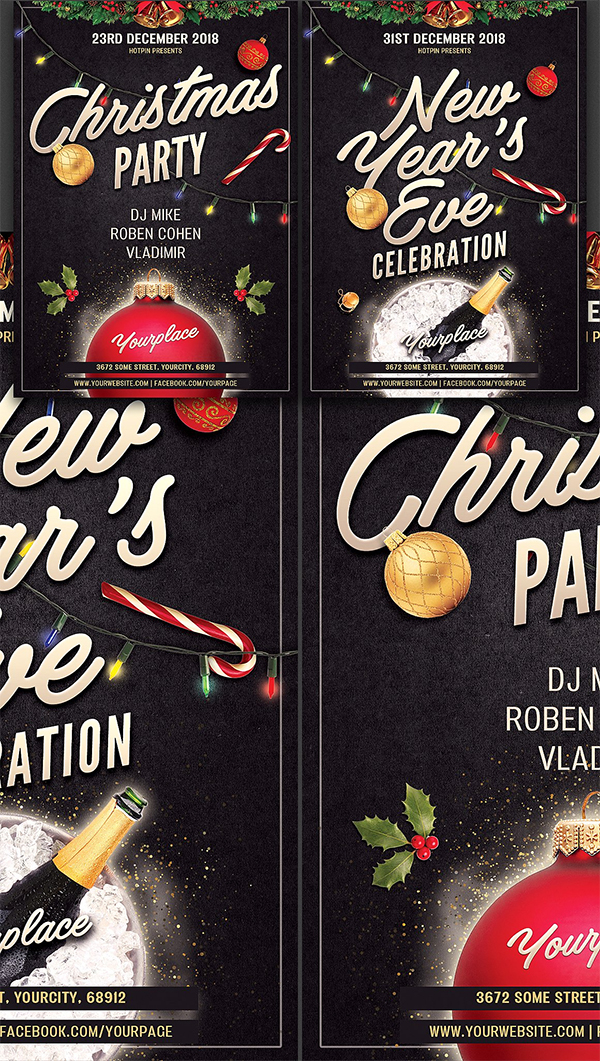 Christmas / New Year Flyer