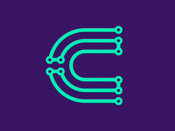 C Letter Network Logo