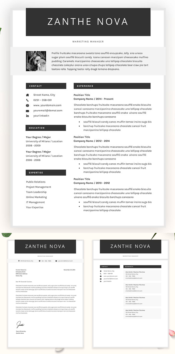 Creative Resume CV Template