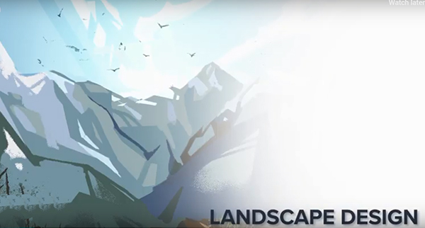 Illustration: Draw awesome landscapes