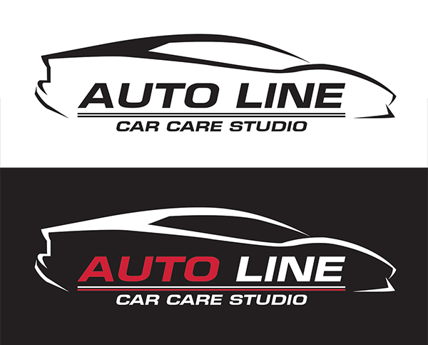 Auto Line Branding Logo