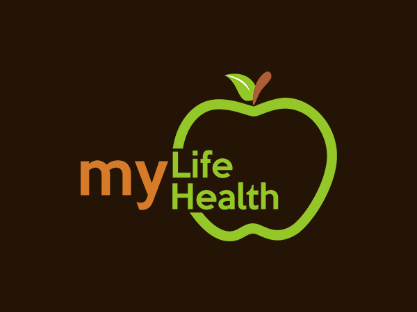 My Life My Health Logo Design