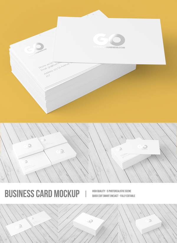 Business Card Mockup - 1