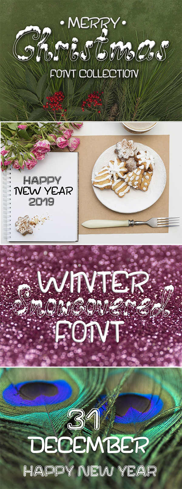 Font for Christmas Cards