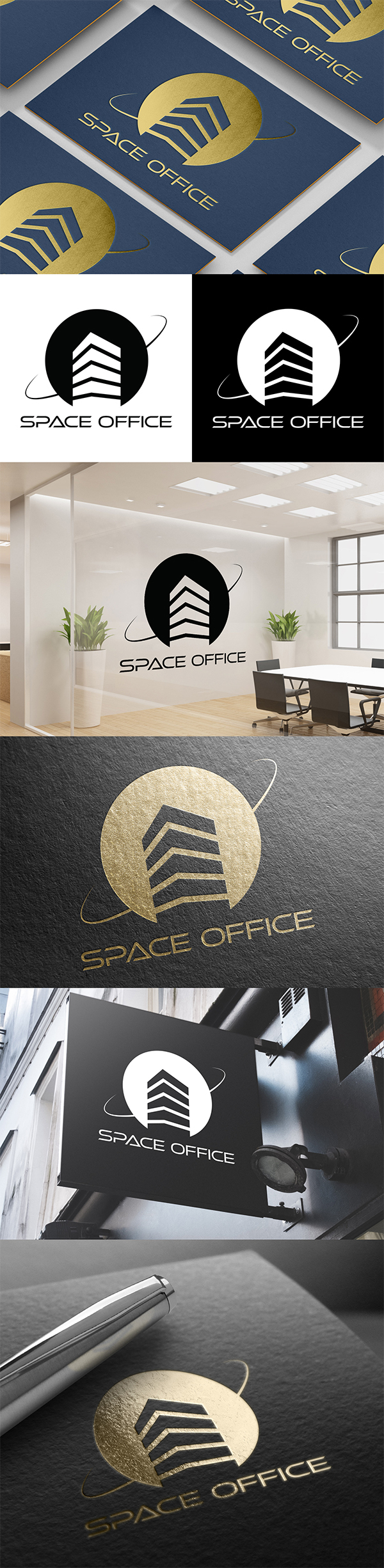 Space Office Logo Design
