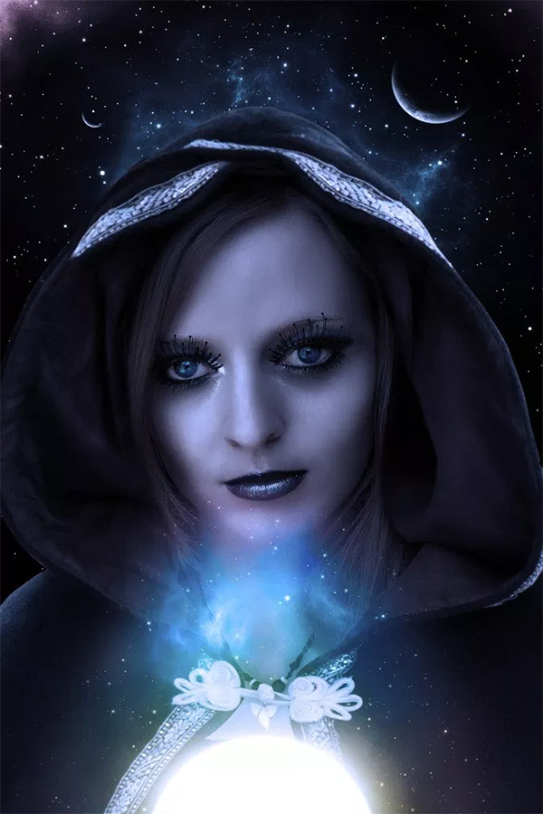 How to Create a Mystic Lady Photo Manipulation