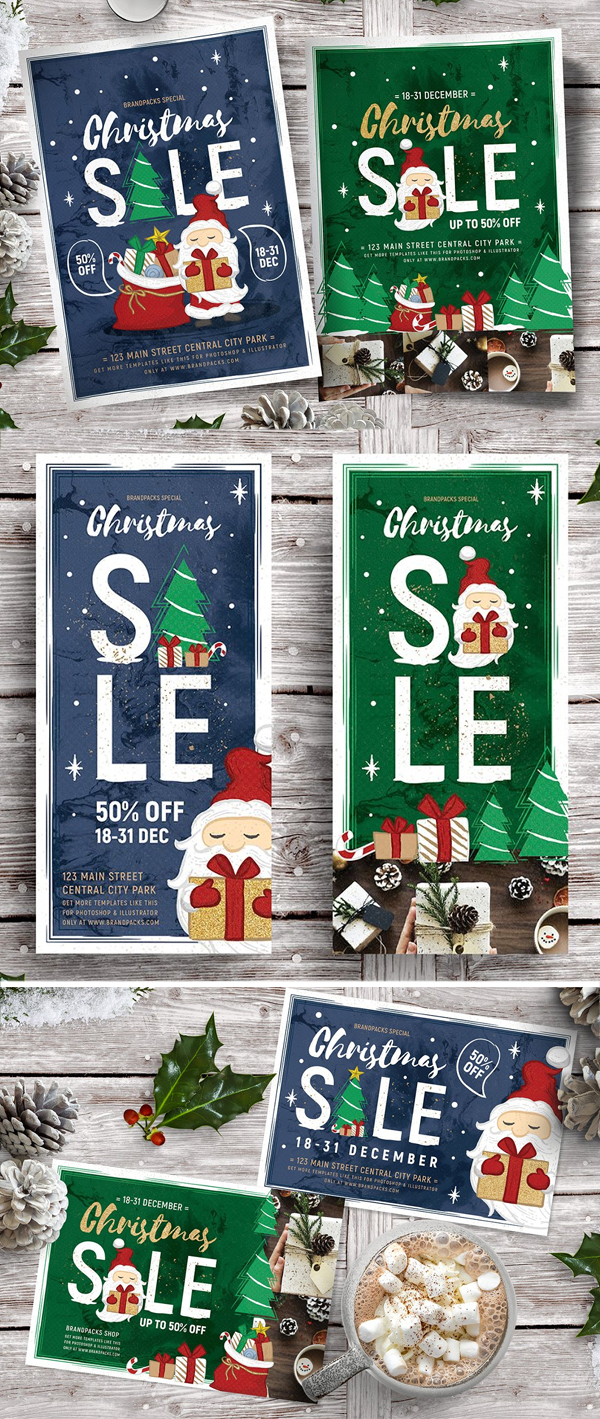 Christmas Sale Flyers / Posters