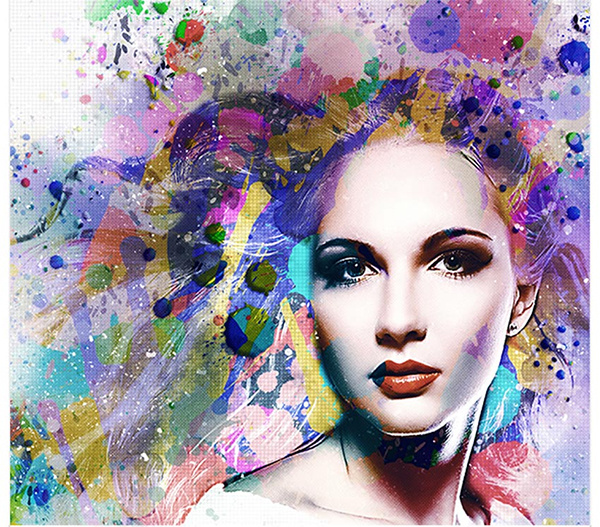 Cool Photoshop Watercolor Effects & Filters With Texture