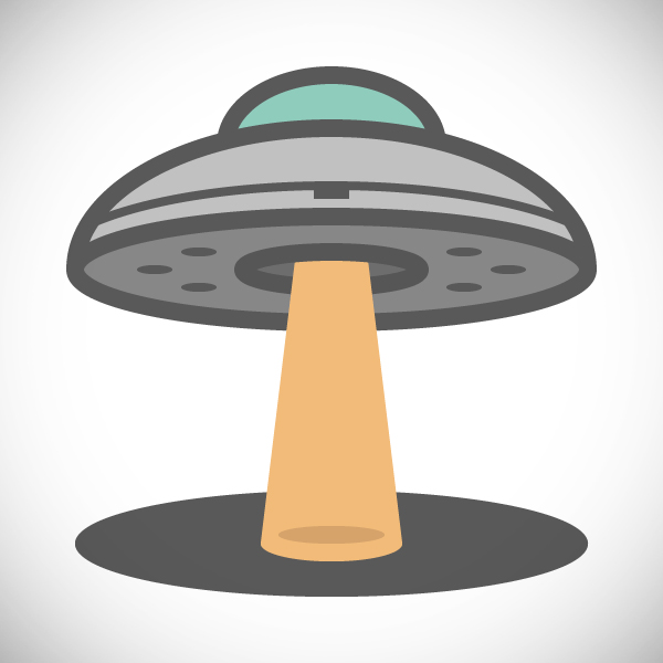 How to Create a UFO Icon – Adobe Illustrator Tutorial