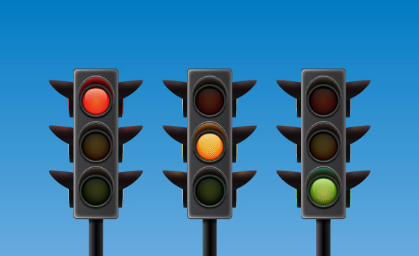 Create a Set of Traffic Lights in Adobe Illustrator
