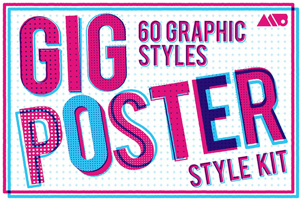 Gig Poster Style Kit