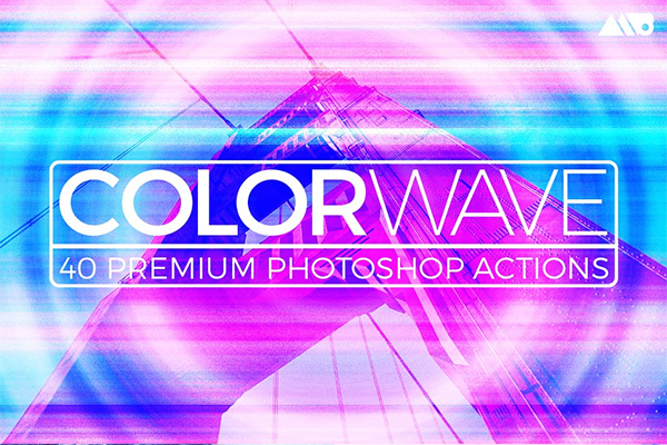 Colorwave Photoshop Action Set