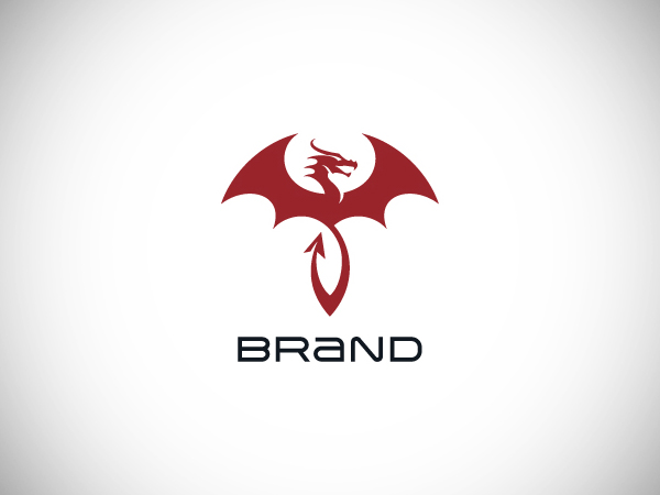Stylish Dragon Logo