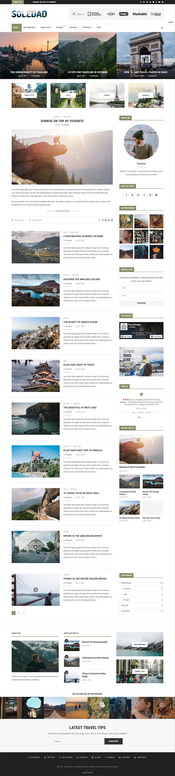 Soledad - Multi-Concept Blog/Magazine/News AMP WordPress Theme