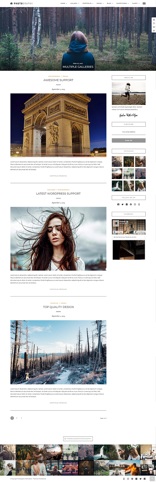 Photography | Photography WordPress for Photography