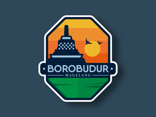 Borobudur Logo Design