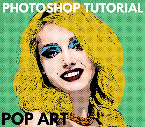Pop Art Portrait Photoshop Tutorial