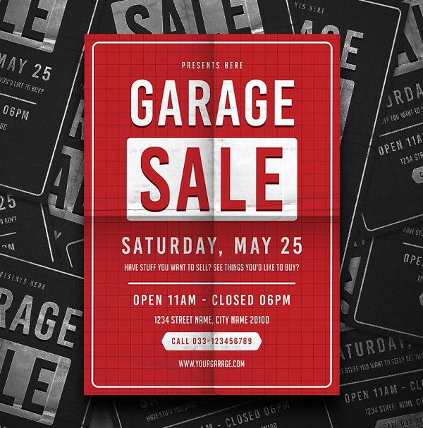 Garage Sale Flyer
