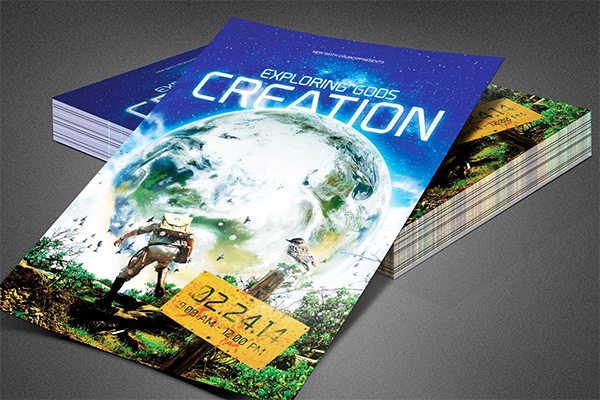 Exploring Creation Church Flyer