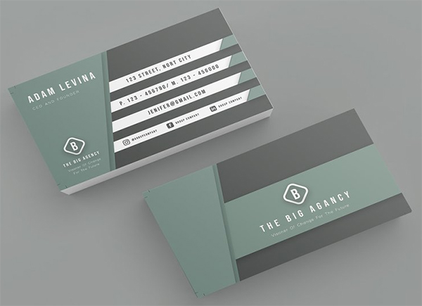 The Big Agency Business Cards